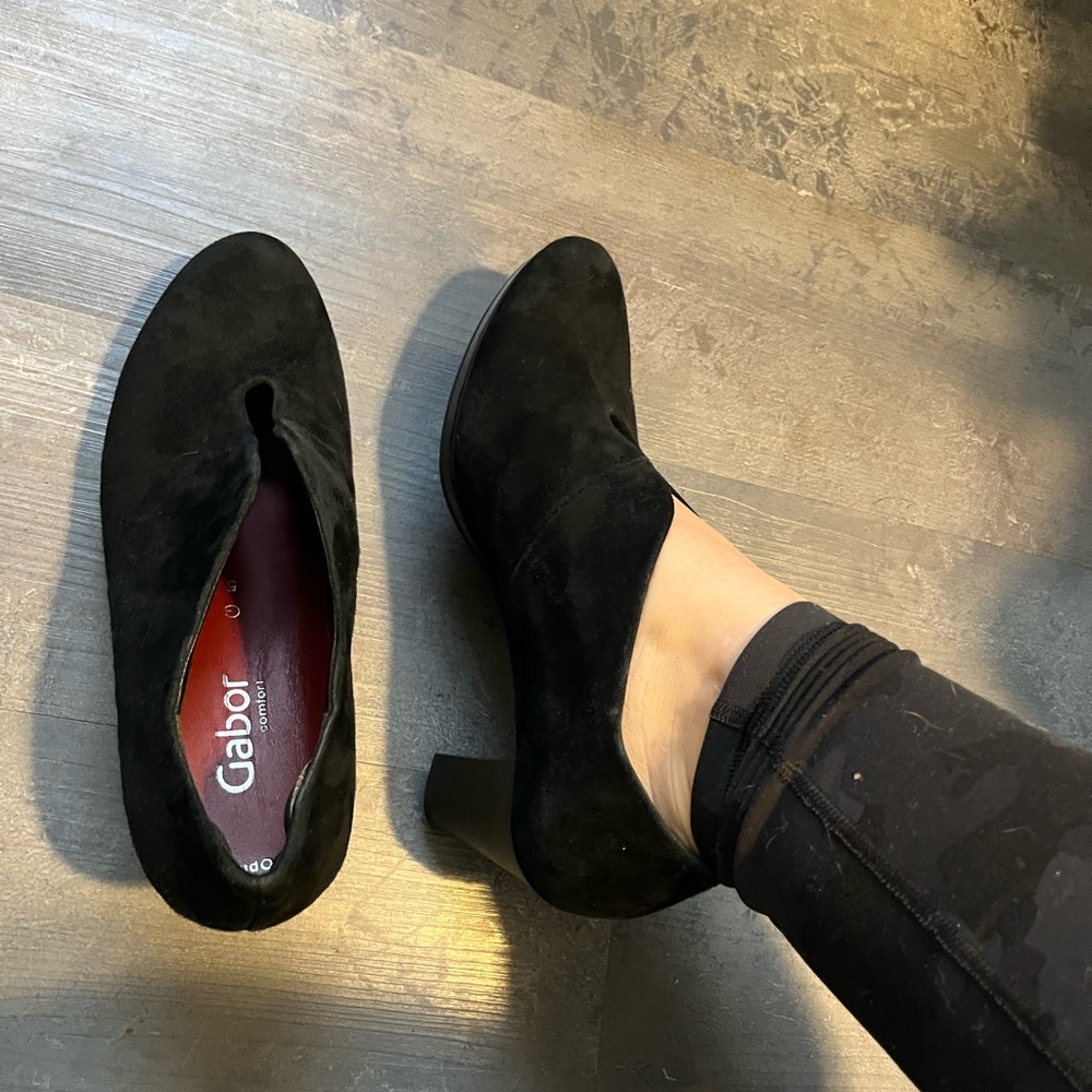 Suede dress shoes